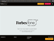 Tablet Screenshot of forbesfone.com